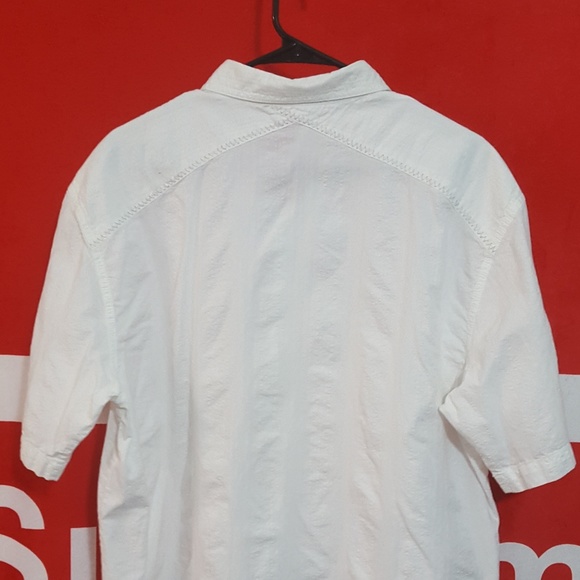 *SOLD*Cubavera White Button Shirt - Picture 5 of 6